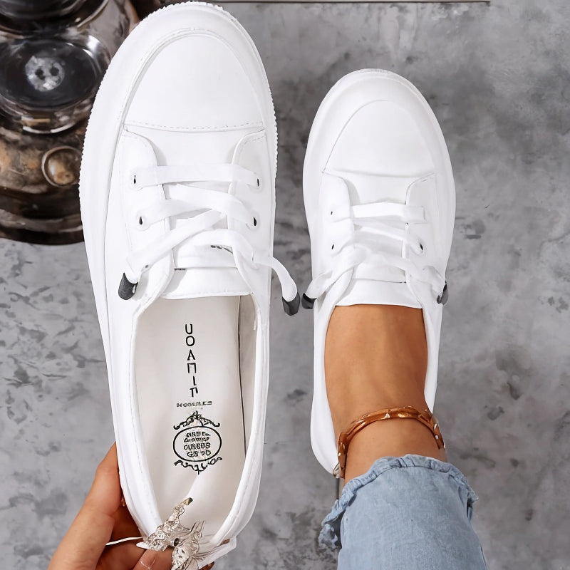 Women's Slip-On Sneakers with Orthopedic Footbed and Cushioned Platform Sole