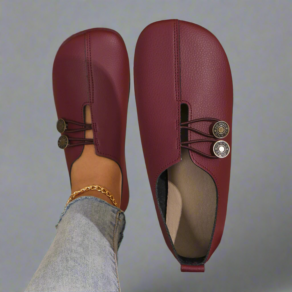 Goat Suede Moccasins with Flexible Sole and Soft Interior Lining