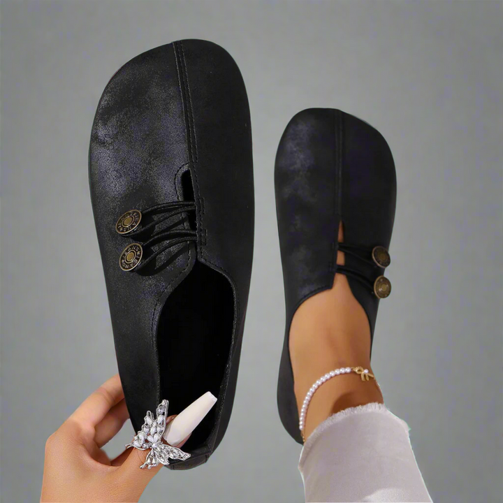 Goat Suede Moccasins with Flexible Sole and Soft Interior Lining