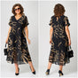 Women's Flowing Dress with Relaxed Silhouette and Breathable Fabric