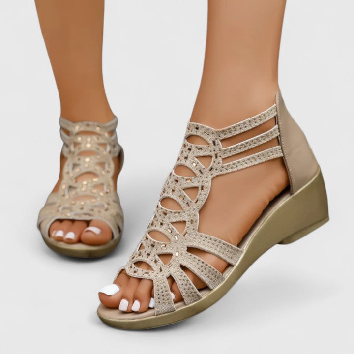 Orthopedic Sandals with Arch Support and Cushioned Footbed