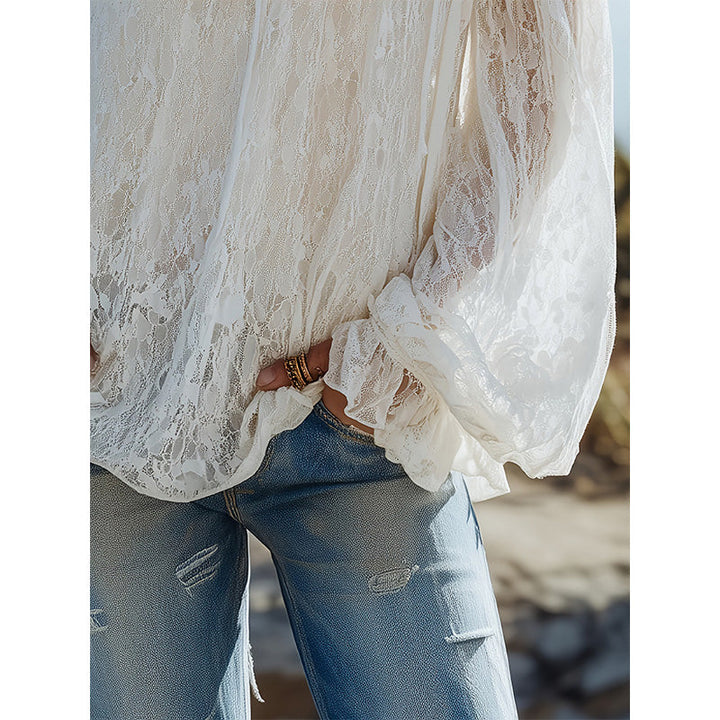 Böhmisches Spitzenoberteil für Damen: Eleganz und Komfort im Sommer 8
