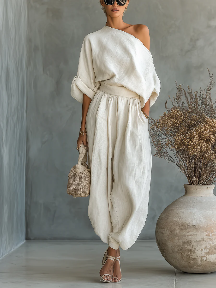 ELEANOR™ Twin Set Damen: Asymmetrisches Design für Elegante Anlässe 0