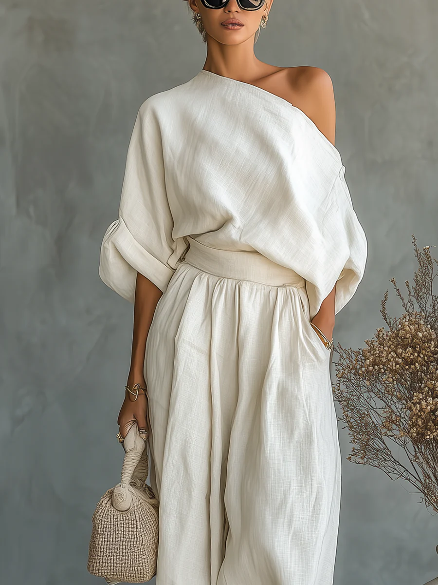 ELEANOR™ Twin Set Damen: Asymmetrisches Design für Elegante Anlässe 2