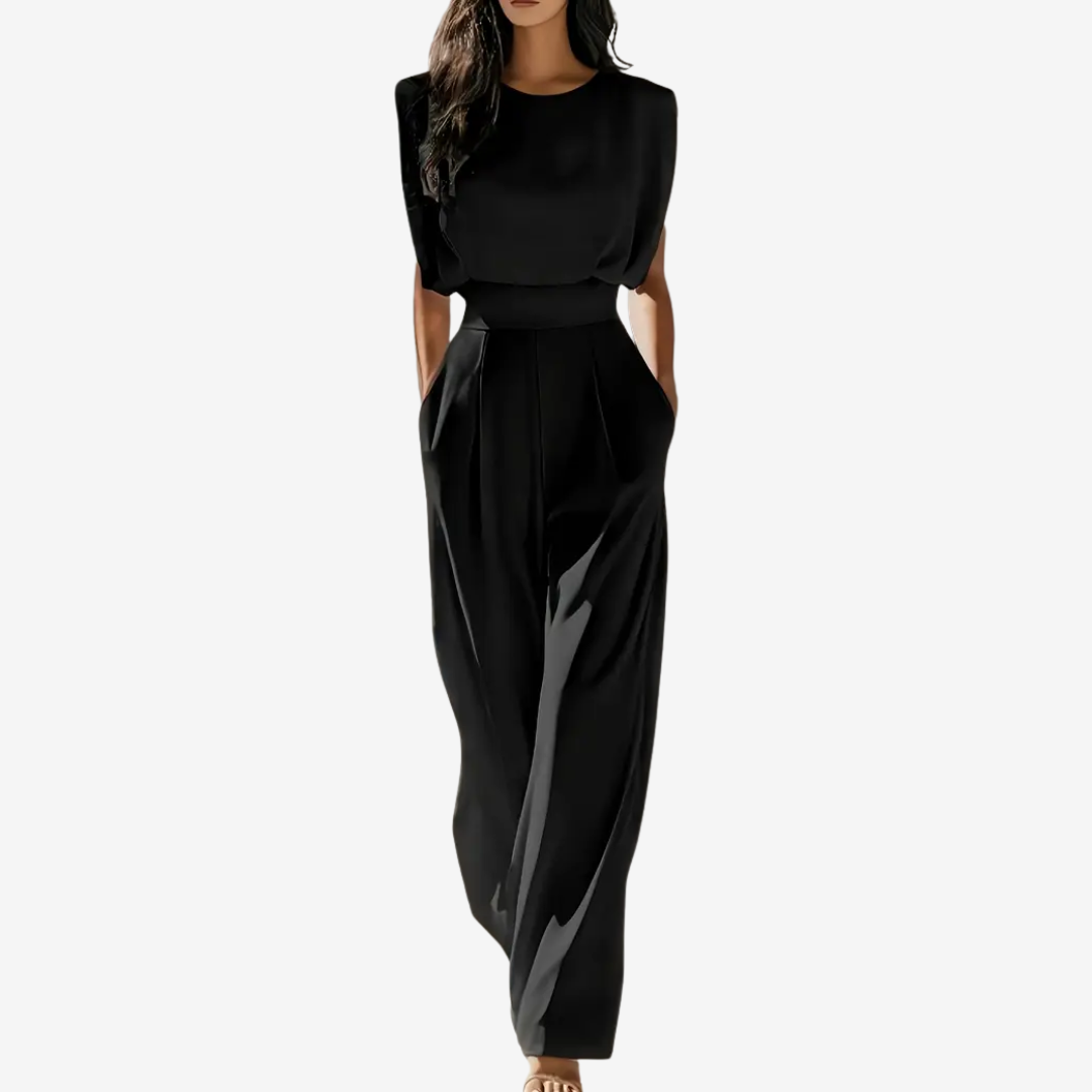 Eleganter Jumpsuit Damen mit Gürtel: Stilvoll für besondere Anlässe 1