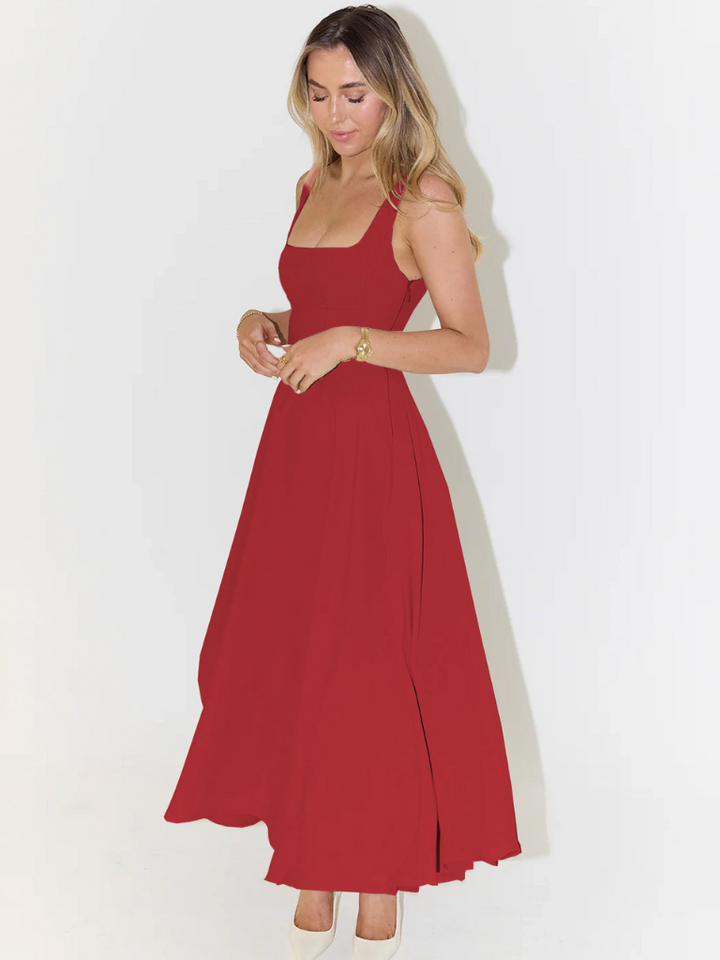 Elegantes Damenkleid mit Eckigem Ausschnitt: Stilvoll für Feste und Alltag 9