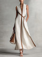 Elegantes Wickel-Maxikleid: Schmeichelhafte Eleganz für den Sommer 0