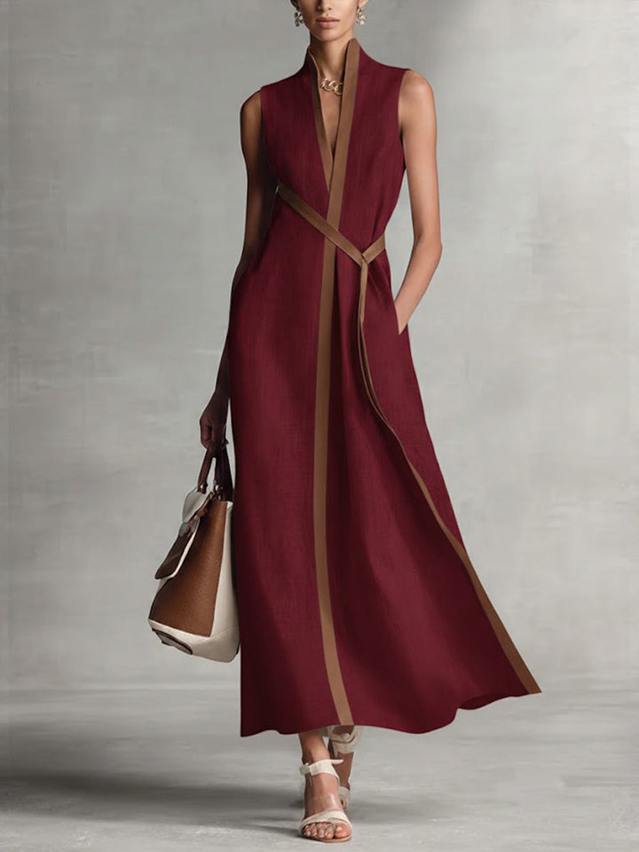Elegantes Wickel-Maxikleid: Schmeichelhafte Eleganz für den Sommer 4