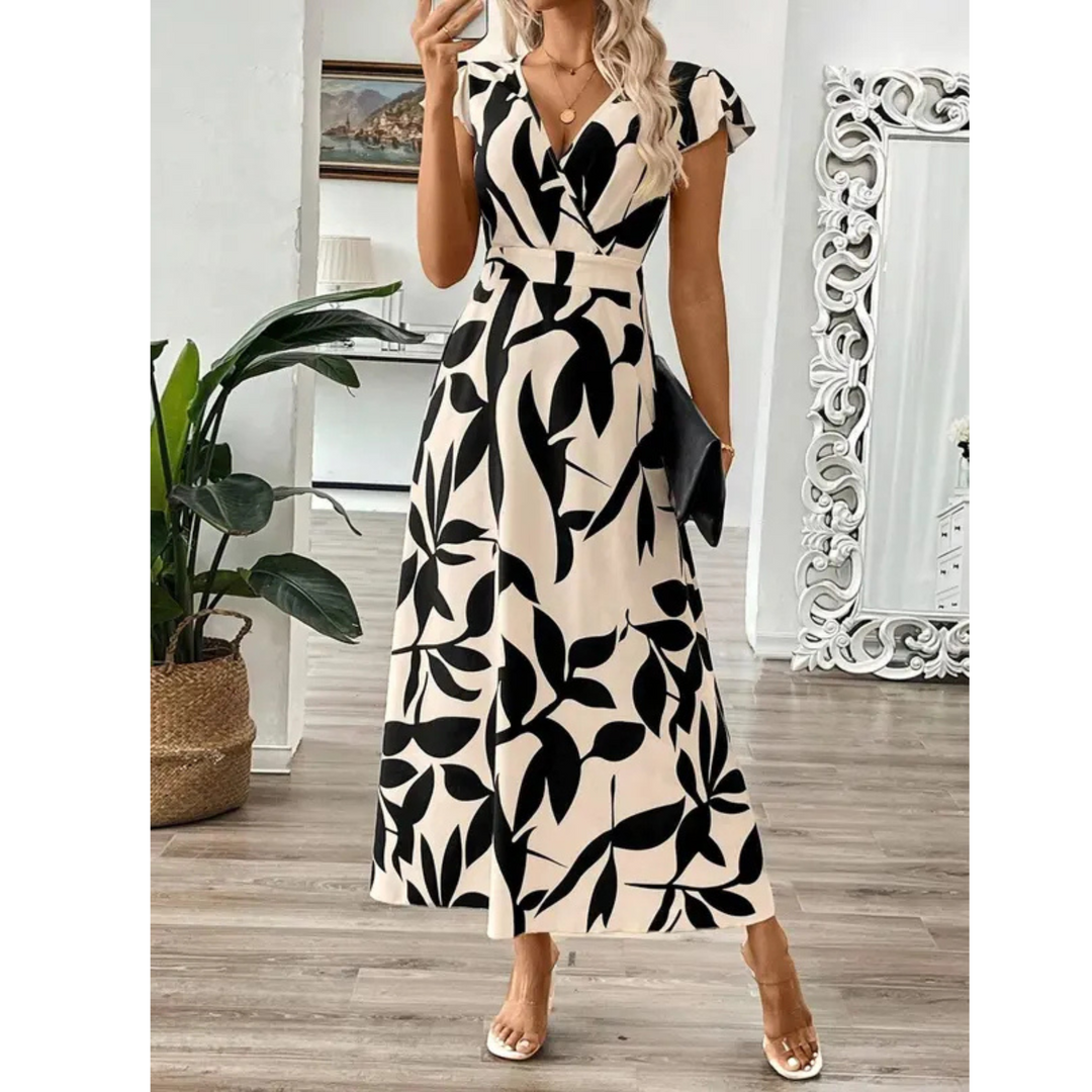 Hanneli Wickel-Maxikleid: Elegante Vielseitigkeit für jeden Anlass 2