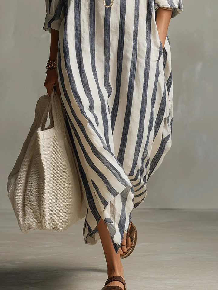 Langes Hemdblusenkleid Damen: Bequem & Stilvoll für Sommer Tage 3