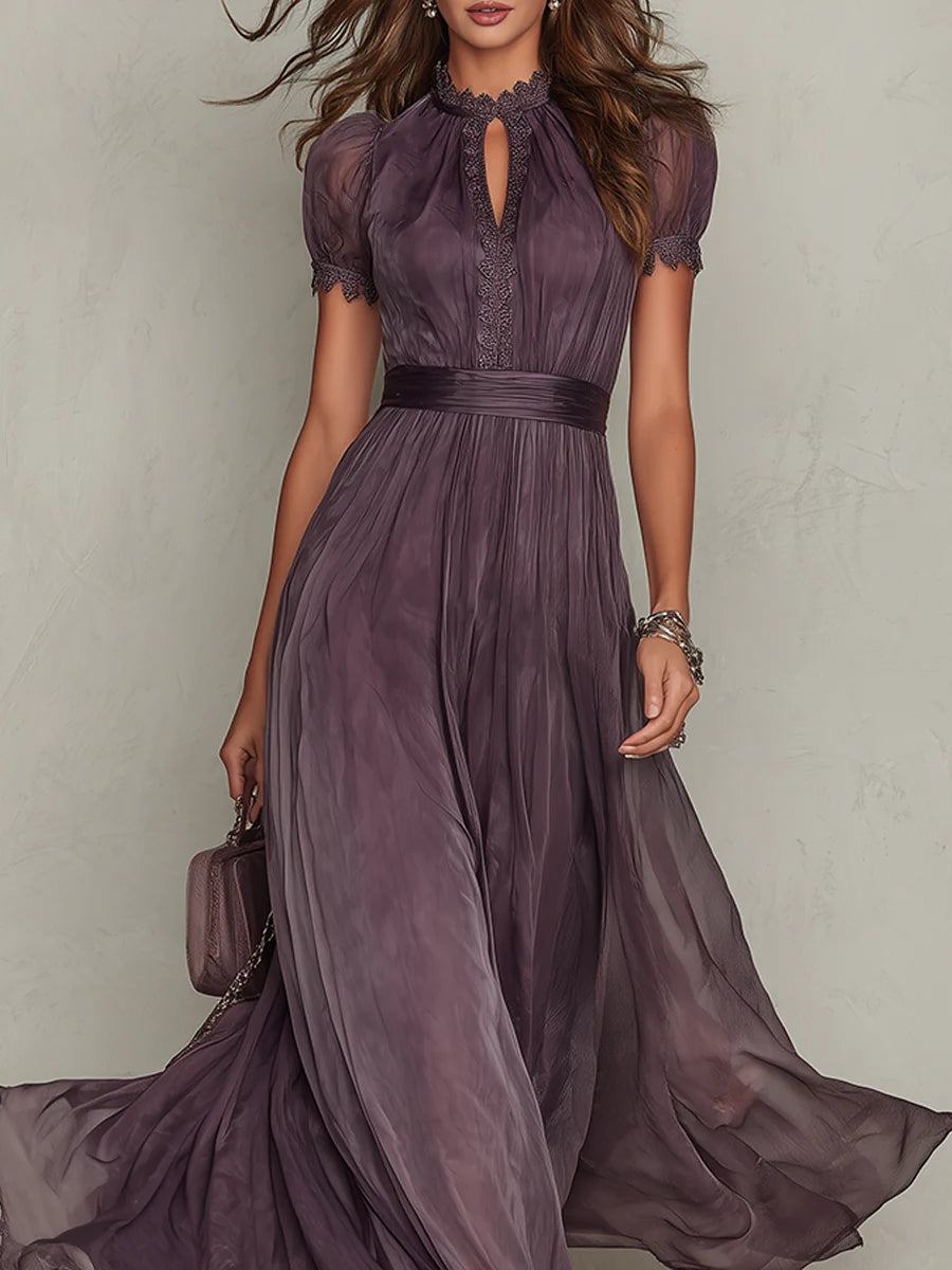 Flowing Maxi Dress with Relaxed Silhouette and All-Day Wearability