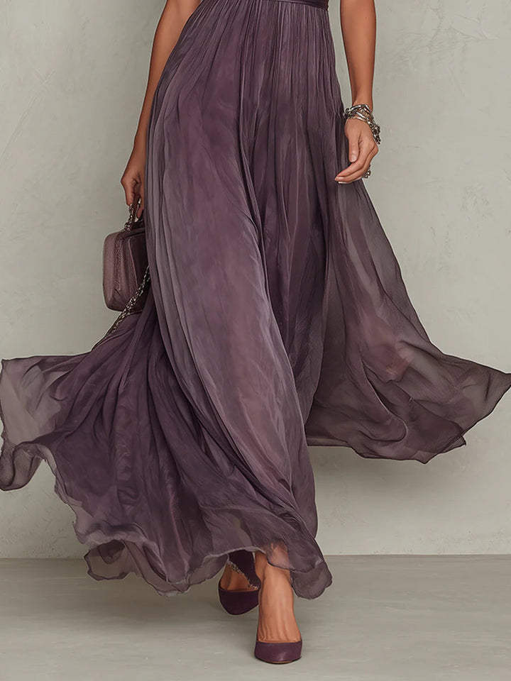 Flowing Maxi Dress with Relaxed Silhouette and All-Day Wearability