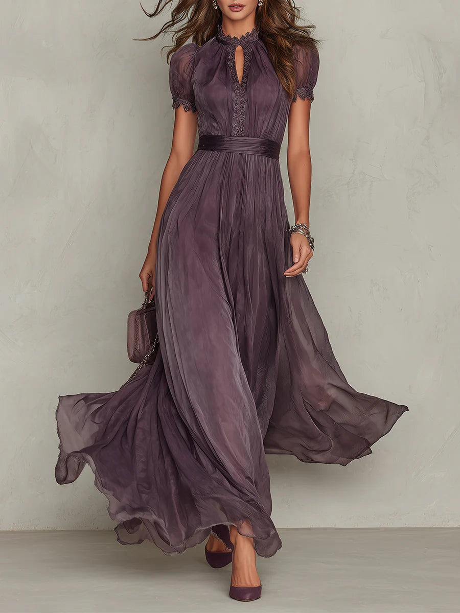 Flowing Maxi Dress with Relaxed Silhouette and All-Day Wearability