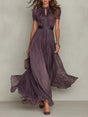Flowing Maxi Dress with Relaxed Silhouette and All-Day Wearability