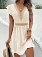 Women's Sleeveless A-Line Dress with Sweetheart Neckline and Breathable Fabric