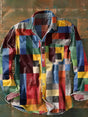 Vintage Polo Shirt with Retro Collar Design, Unisex Relaxed Fit